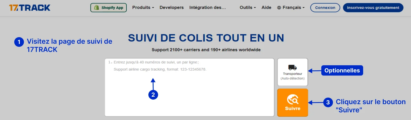 J&T International Suivi de colis. Apprenez à suivre un colis sur 17TRACK. Entrez votre numéro de suivi J&T International sur le site officiel de 17TRACK.