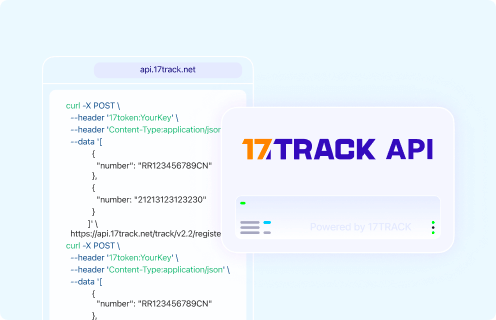 Use the 17TRACK API to track your Enchanté packages.